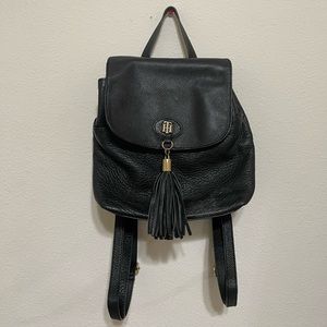 Tommy Hilfiger Tassel Pebble Backpack